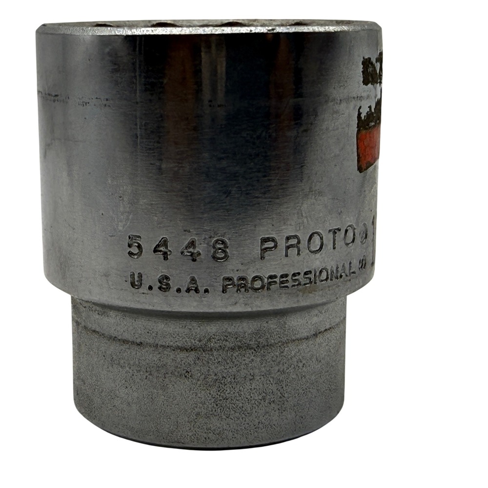Proto 5448 Socket 1/2 Drive 1-1/2 inch 12 Point USA Professional